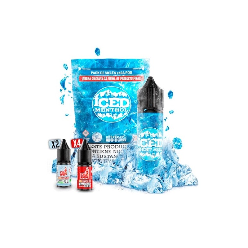 Longfill - Oil4vap Iced Mentho (Pack)