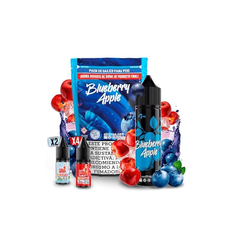 Longfill Oil4vap - Blueberry Apple (Pack) 16/60ml