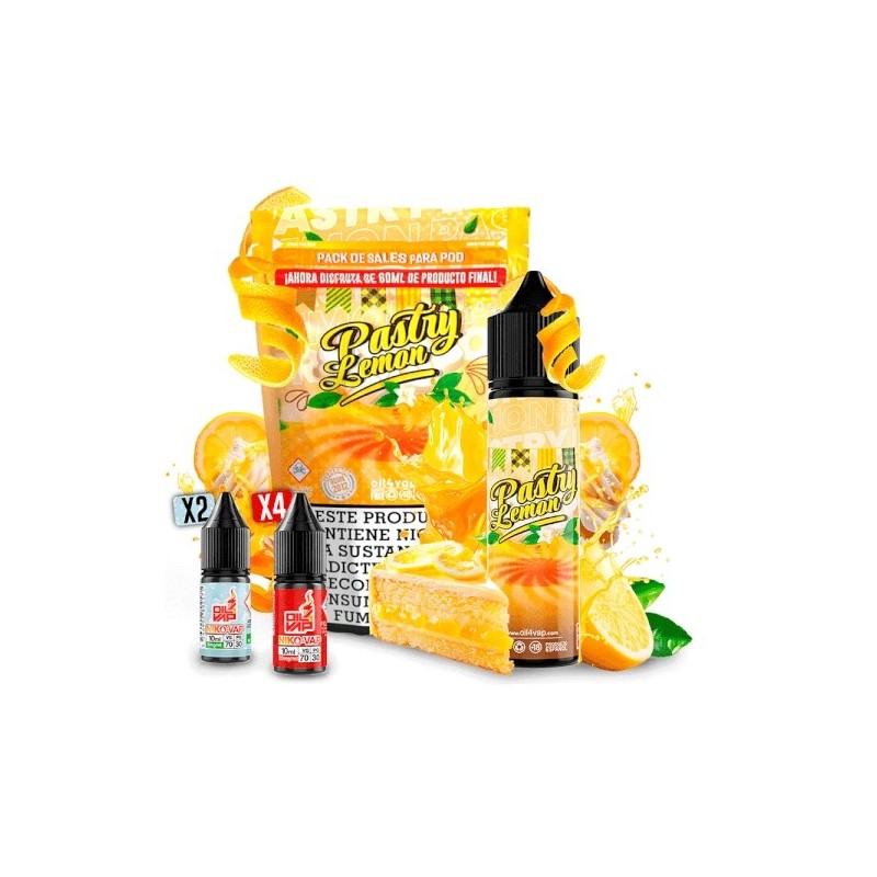 Longfill Oil4vap - Pastry Lemon (Pack) 16/60ml