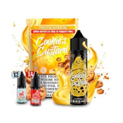 Longfill Oil4vap - Cookie Custard (Pack) 16/60ml