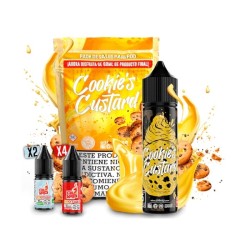 Longfill - Oil4vap Cookie Custard (Pack)