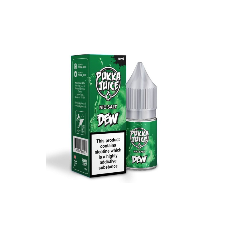 Liquid Pukka Juice 10ml - Dew 20mg salt