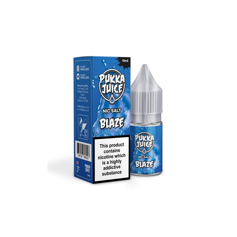 Liquid Pukka Juice 10ml - Blaze 20mg salt