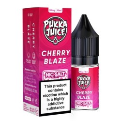 Liquid Pukka Juice 10ml - Cherry Blaze 20mg salt