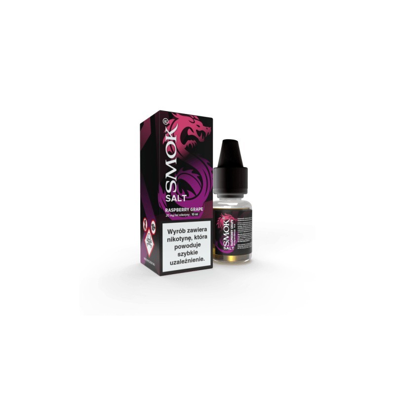 Liquid Smok Salt 10ml - Raspberry Grape 20mg