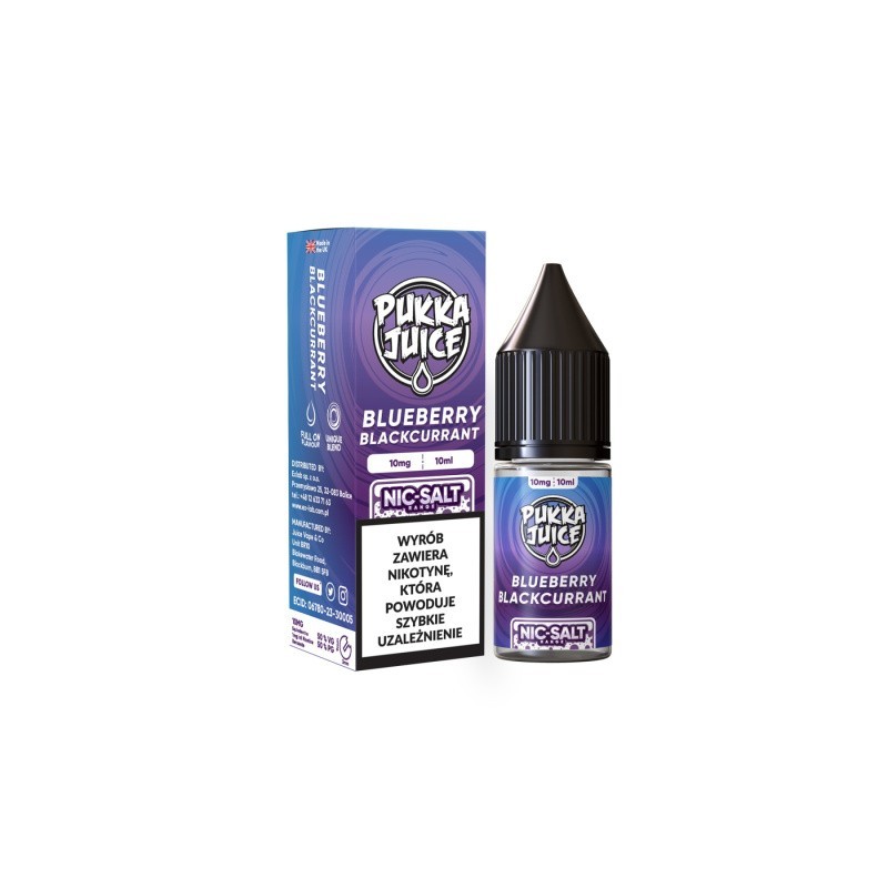 Liquid Pukka Juice 10ml - Blueberry Blackcurrant