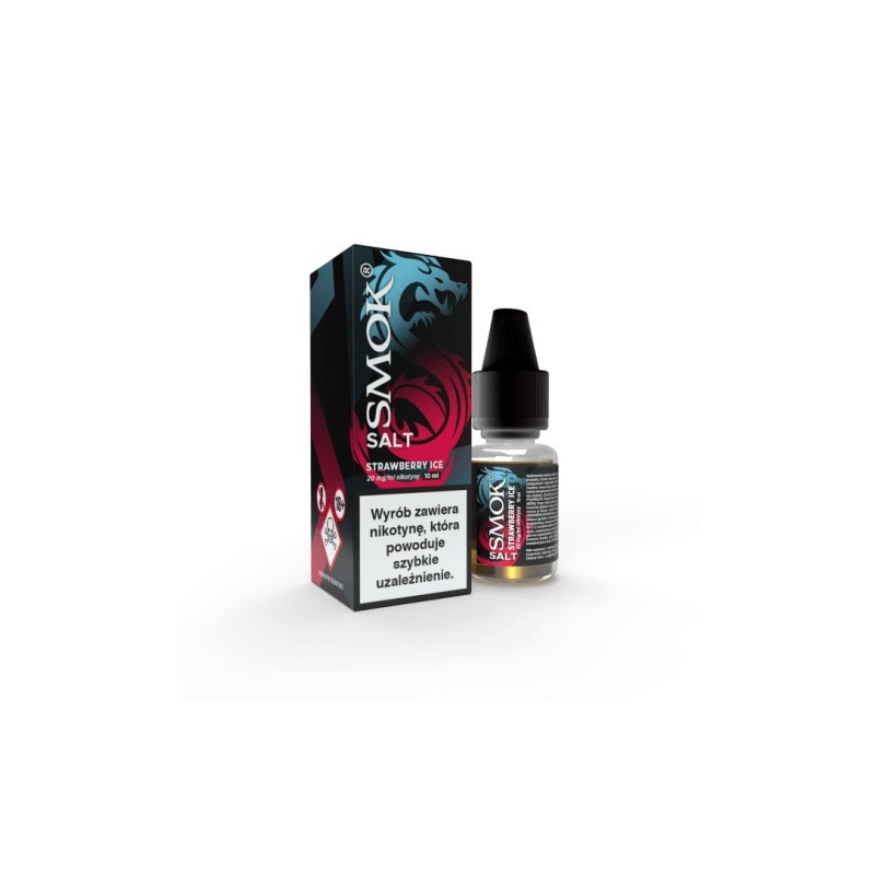 Liquid Smok Salt 10ml - Strawberry Ice 20mg