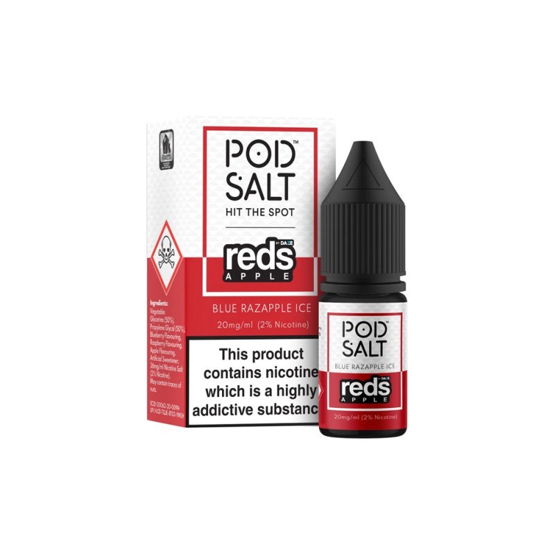 Liquid Pod Salt Fusion - Blue Razapple Ice - 10ml - 20mg