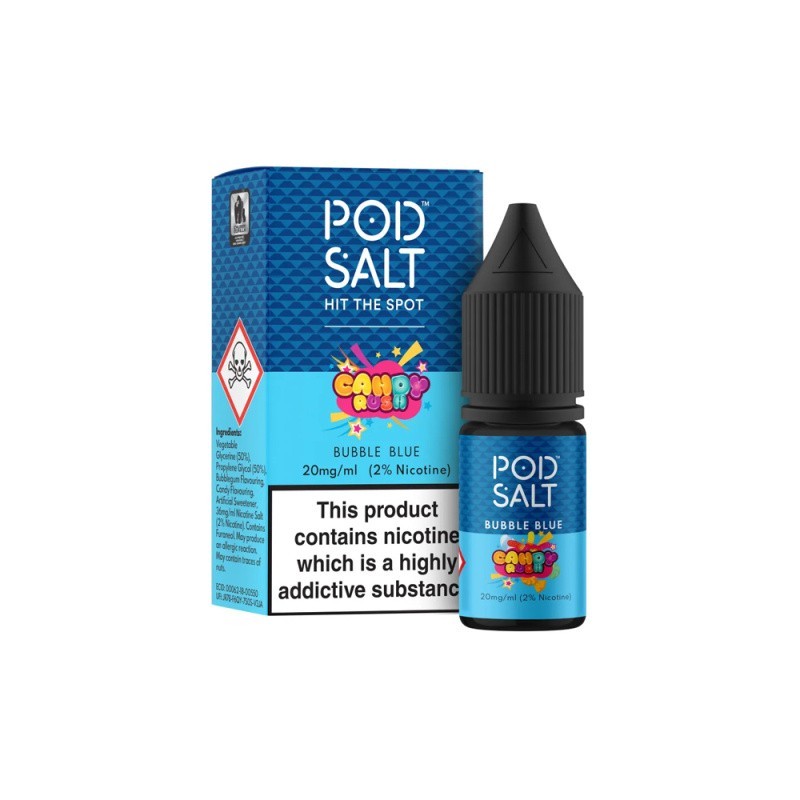 Liquid Pod Salt Fusion - Bubble Blue - 10ml - 20mg