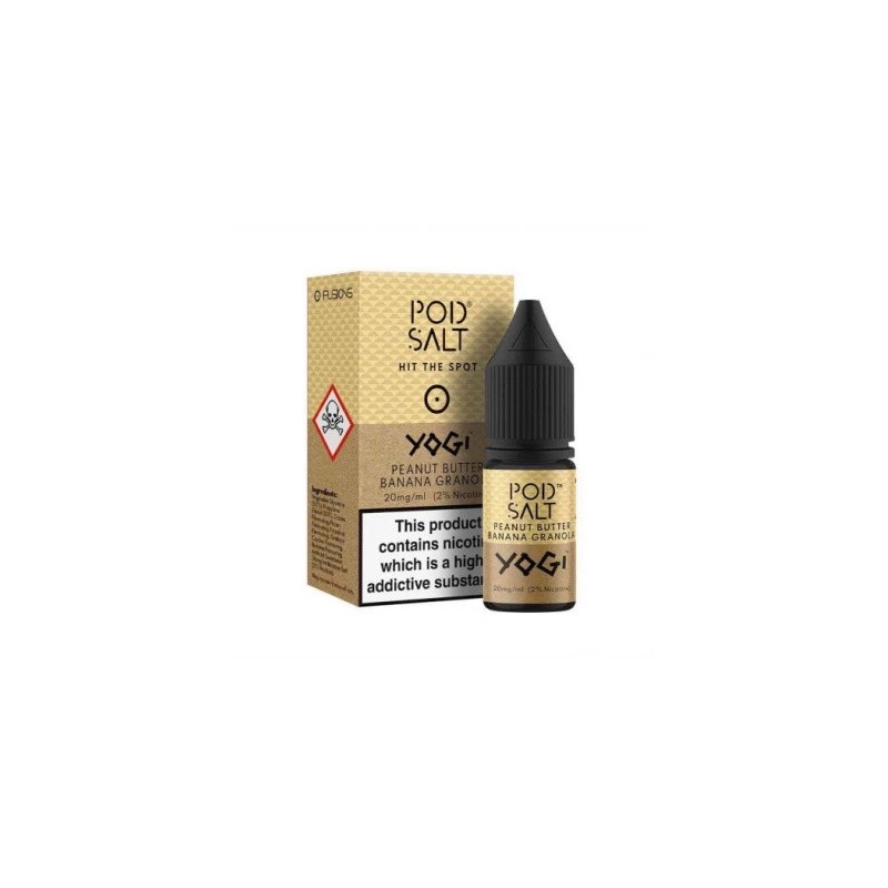 Liquid Pod Salt Fusion - YOGI Peanut Butter Banana Granola - 10ml - 20mg