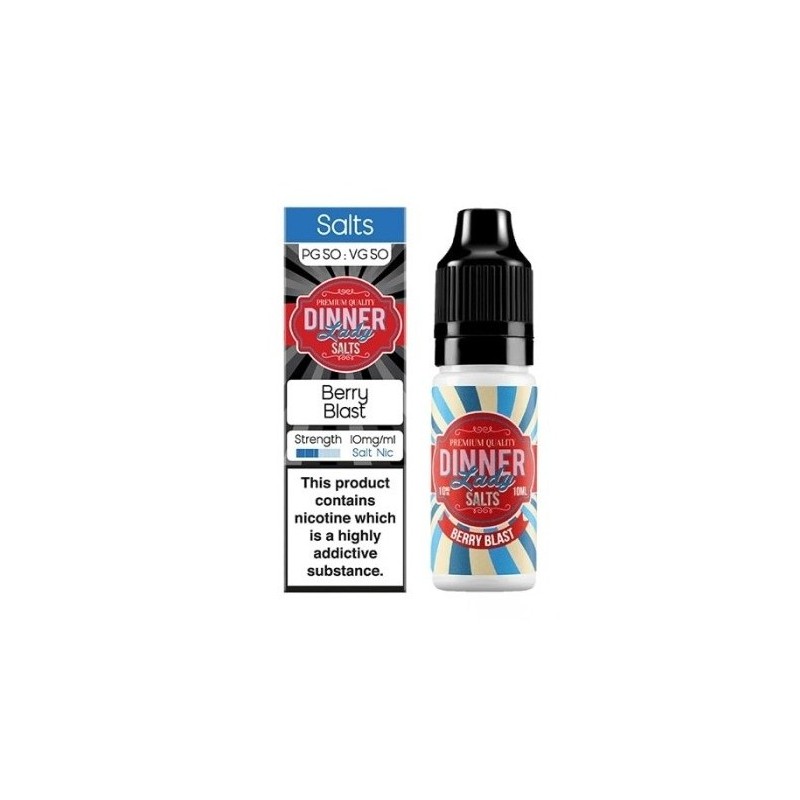 Liquid Dinner Lady Salt 20mg - Berry Blast