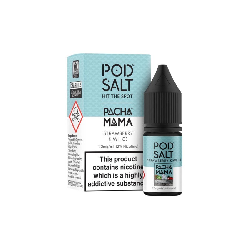 Liquid Pod Salt Fusion - Strawberry Kiwi Ice - 10ml - 20mg