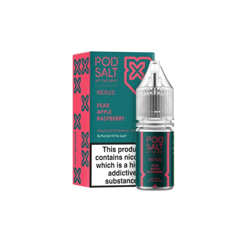 Liquid Pod Salt NEXUS 20mg 10ml - Pear Apple Raspberry