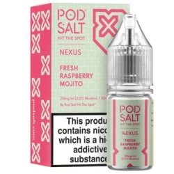 Liquid Pod Salt Nexus Fresh Raspberry Mojito 10ml 20mg | Bigvape.pl
