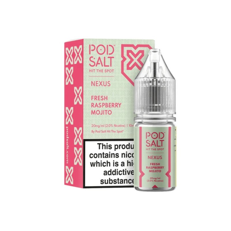Liquid Pod Salt Nexus Fresh Raspberry Mojito 10ml 20mg | Bigvape.pl Liquid Pod Salt Nexus Fresh Raspberry Mojito 10ml 20mg | Bigvape.pl