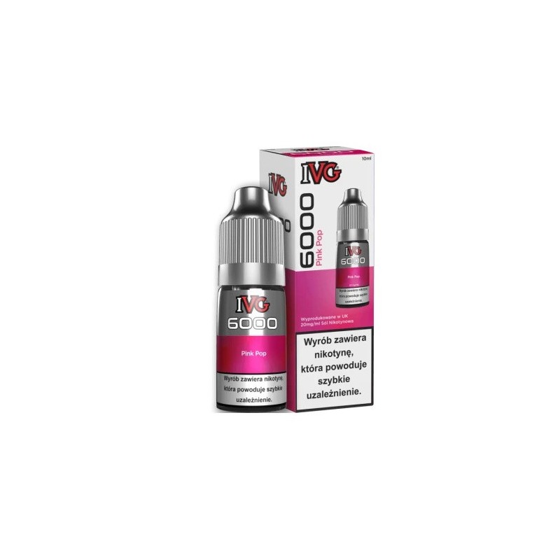 Liquid IVG 6000 Salt Raspberry Peach Bliss 20 mg 10 ml