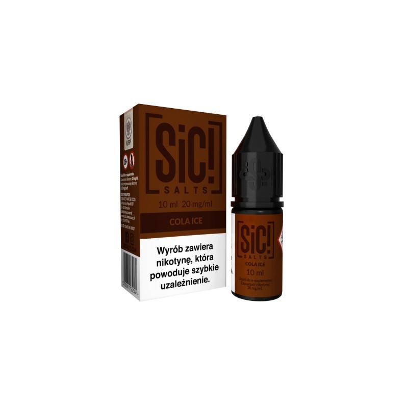 Liquid Sic Salts 10ml Cola Ice 20mg