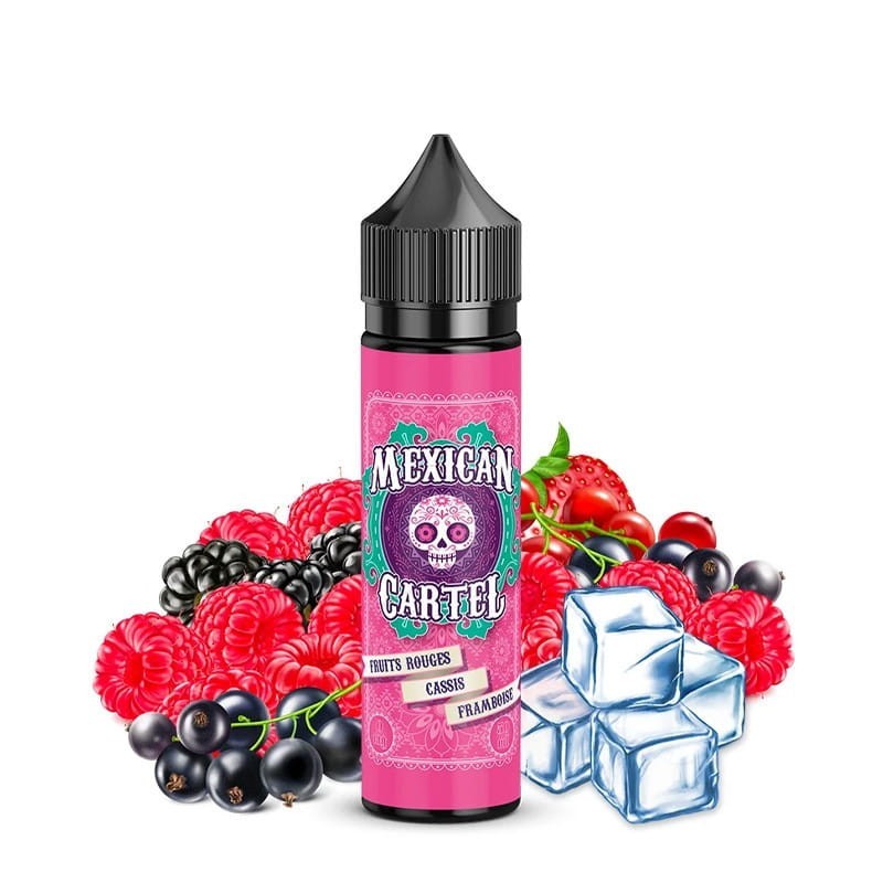 Premix MEXICAN CARTEL 50/60ml Fruits Rouges Cassis Framboise