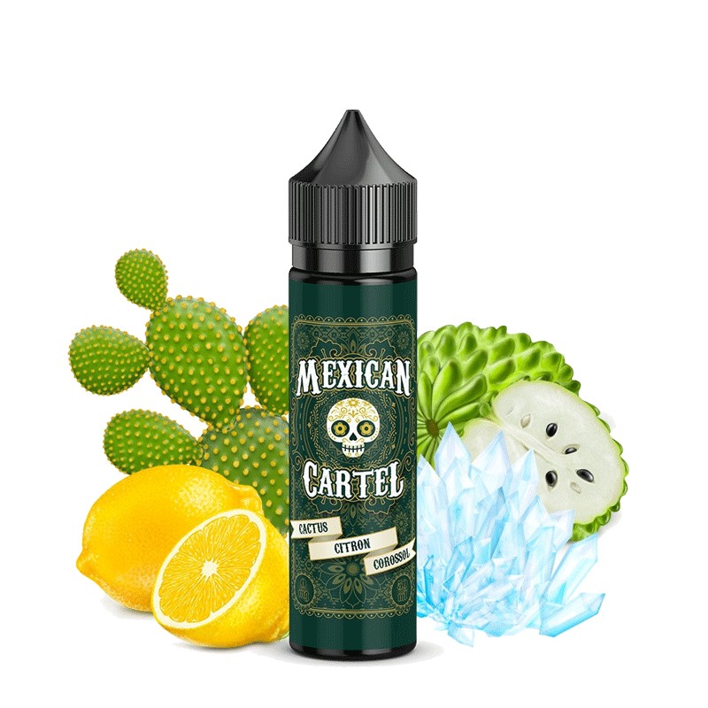 Premix MEXICAN CARTEL 50/60ml Cactus Citron Corossol