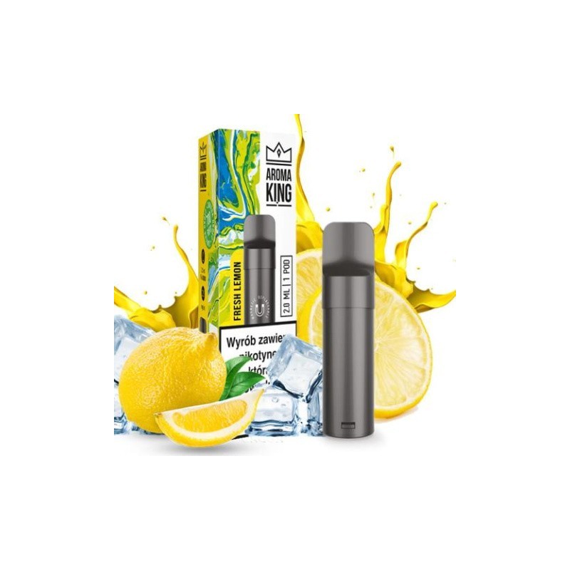 Kartridż Wkład Aroma King Pod - Fresh Lemon