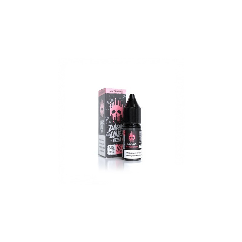 Liquid DARK LINE SALT 10ml - Milk Strawberry 20mg