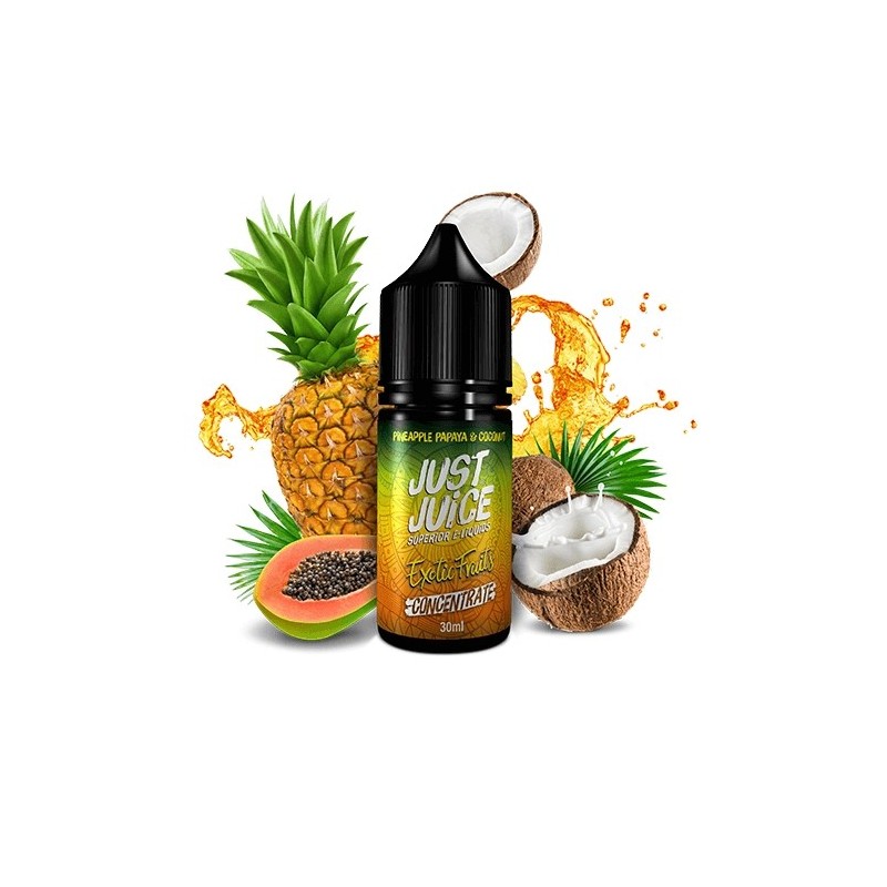 Just Juice Exotic Fruits Pineapple Papaya Coconut Aromat 30ml