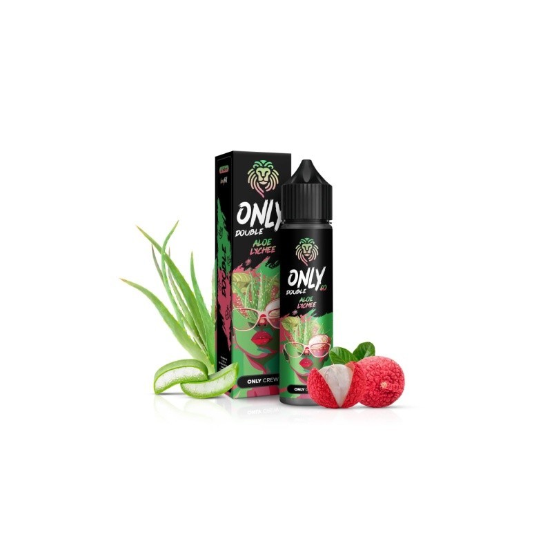 Longfill Only Double 6/60ml - Aloe Lychee