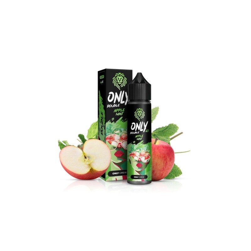 Longfill Only Double 6/60ml - Apple Mint