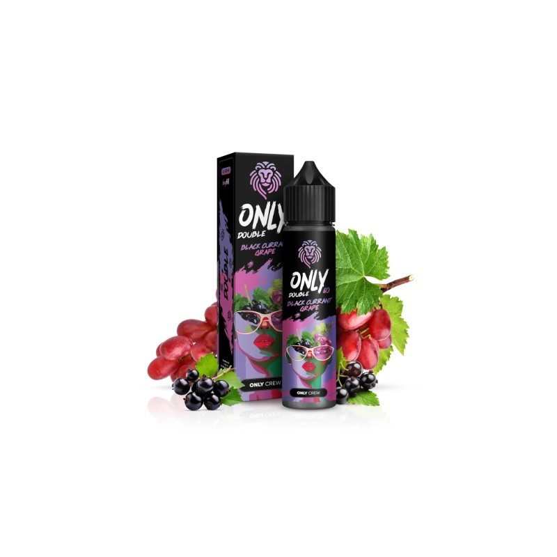 Longfill Only Double 6/60ml - Black Currant Grape