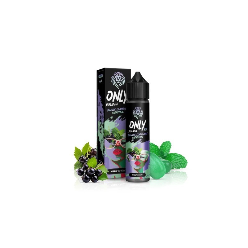 Longfill Only Double 6/60ml - Black Currant Menthol