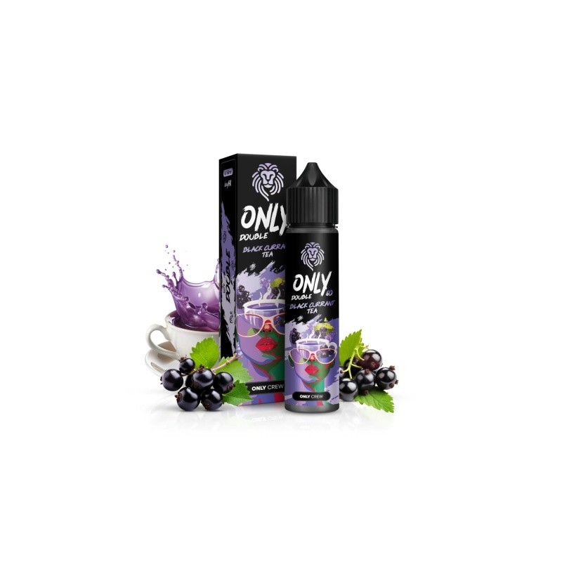 Longfill Only Double 6/60ml - Black Currant Tea