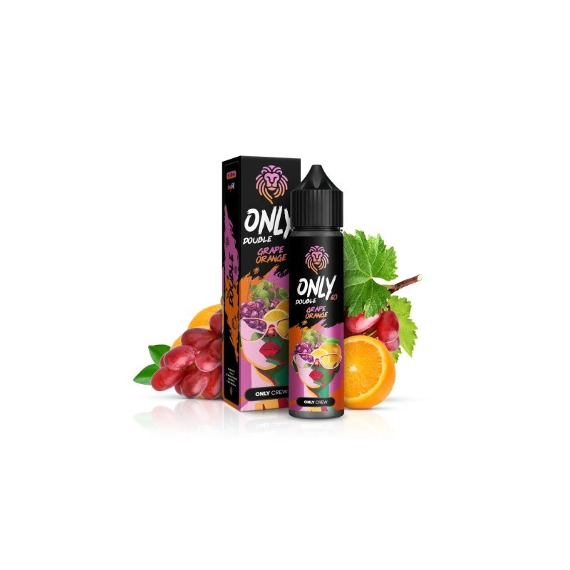 Longfill Only Double 6/60ml - Grape Orange