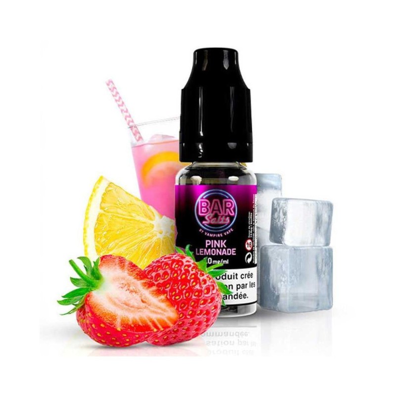 Liquid Vampire Vape Bar Salts - Pink Lemonade 10mg 10ml Liquid Vampire Vape Bar Salts - Pink Lemonade 10mg 10ml