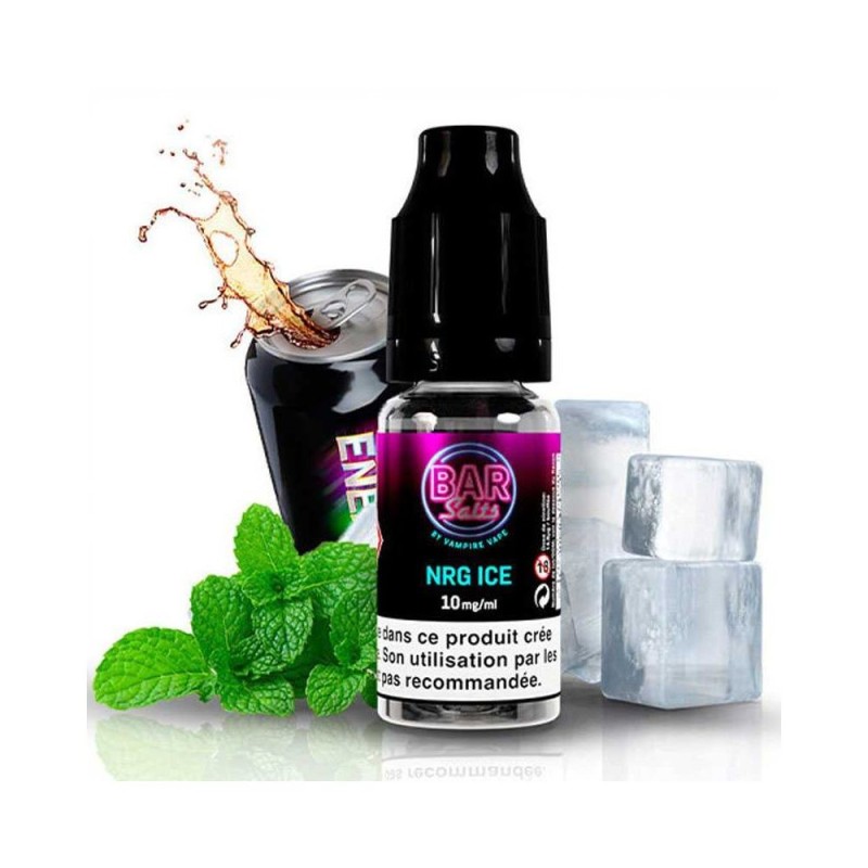 Liquid Vampire Vape Bar Salts - NRG Ice 10mg 10ml Liquid Vampire Vape Bar Salts - NRG Ice 10mg 10ml