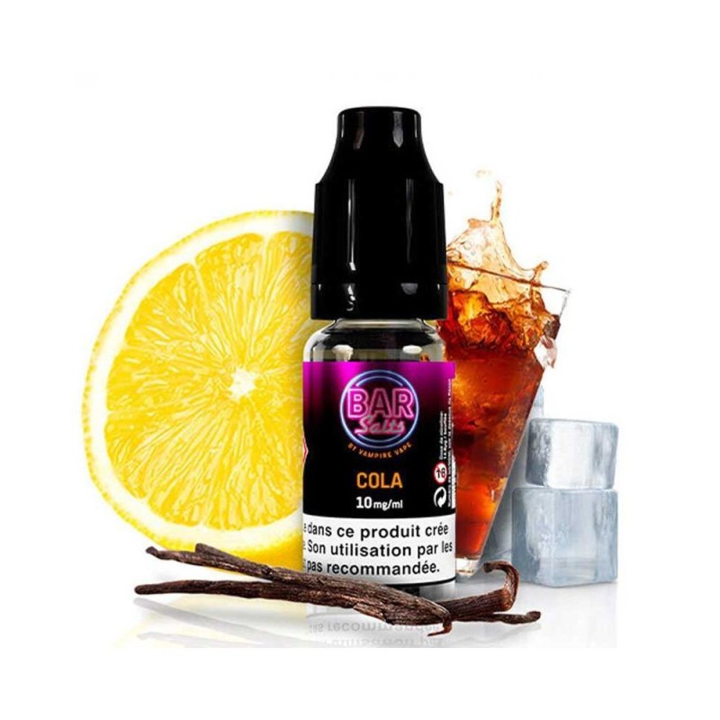 Liquid Vampire Vape Bar Salts - Cola 10mg 10ml Liquid Vampire Vape Bar Salts - Cola 10mg 10ml