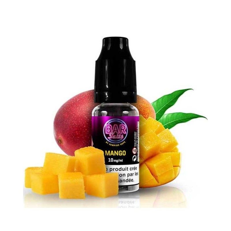 Liquid Vampire Vape Bar Salts - Mango 10mg 10ml Liquid Vampire Vape Bar Salts - Mango 10mg 10ml