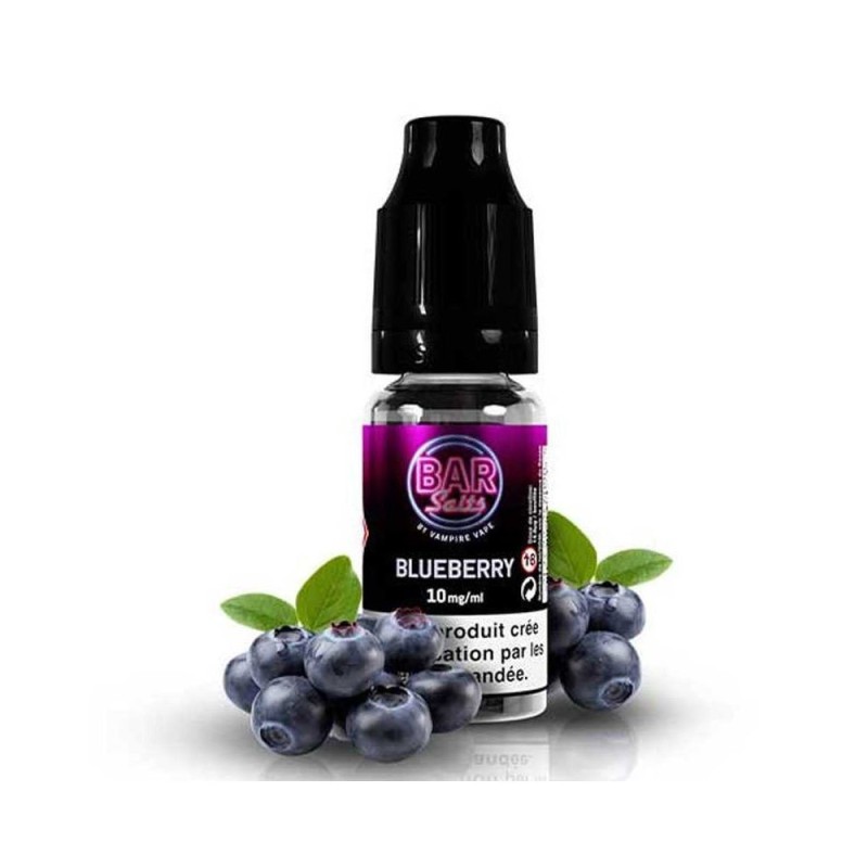 Liquid Vampire Vape Bar Salts - Blueberry 10mg 10ml Liquid Vampire Vape Bar Salts - Blueberry 10mg 10ml