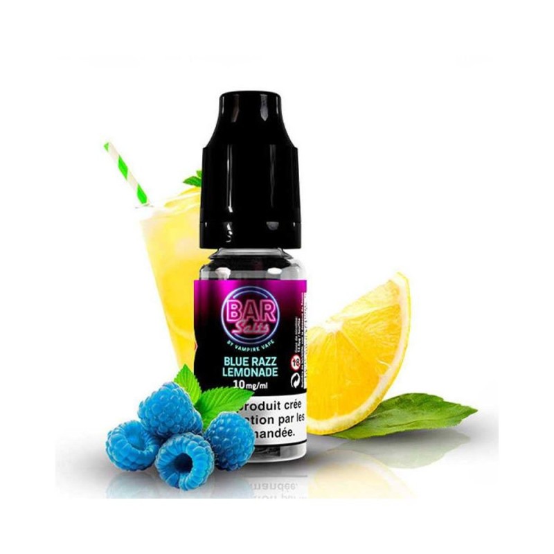 Liquid Vampire Vape Bar Salts - Blue Razz Lemonade 10mg 10ml Liquid Vampire Vape Bar Salts - Blue Razz Lemonade 10mg 10ml