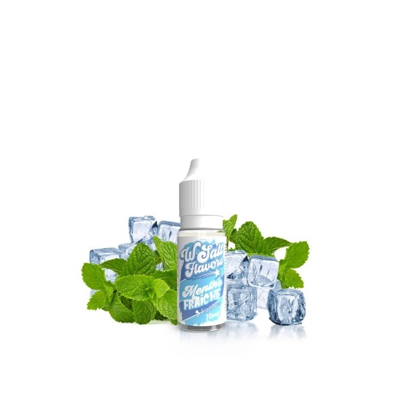 Liquid Menthe Fraîche 10ml - Wsalt Flavour 10mg