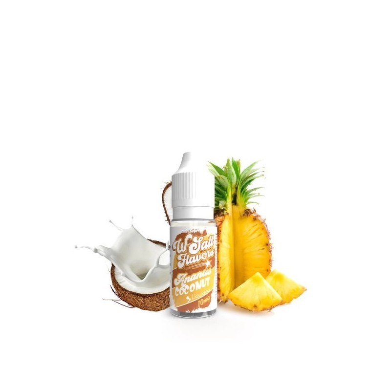 Liquid Ananas Coconut 10ml - WSalt Flavour 10mg