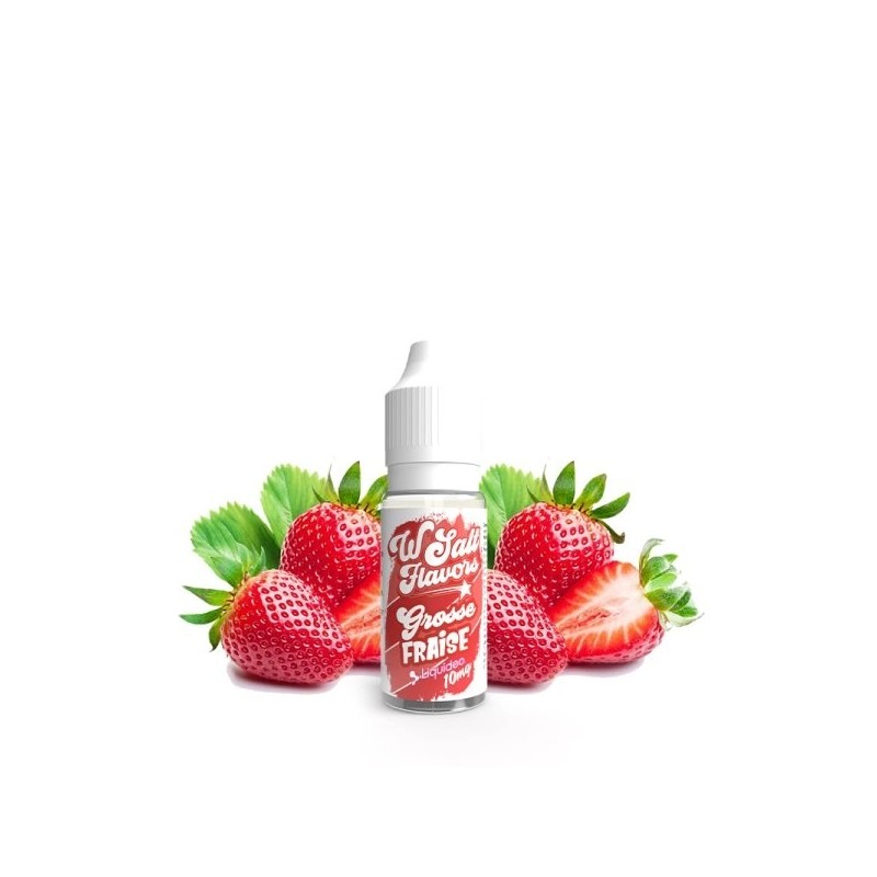 Liquid Grosse Fraise 10ml - Wsalt Flavour 10mg