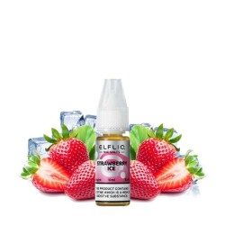 Liquid ELFBAR ELFLIQ Salt - Strawberry Ice 20mg 10ml