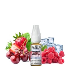 Liquid ELFBAR ELFLIQ Salt - Strawberry Raspberry Cherry Ice 20mg 10ml