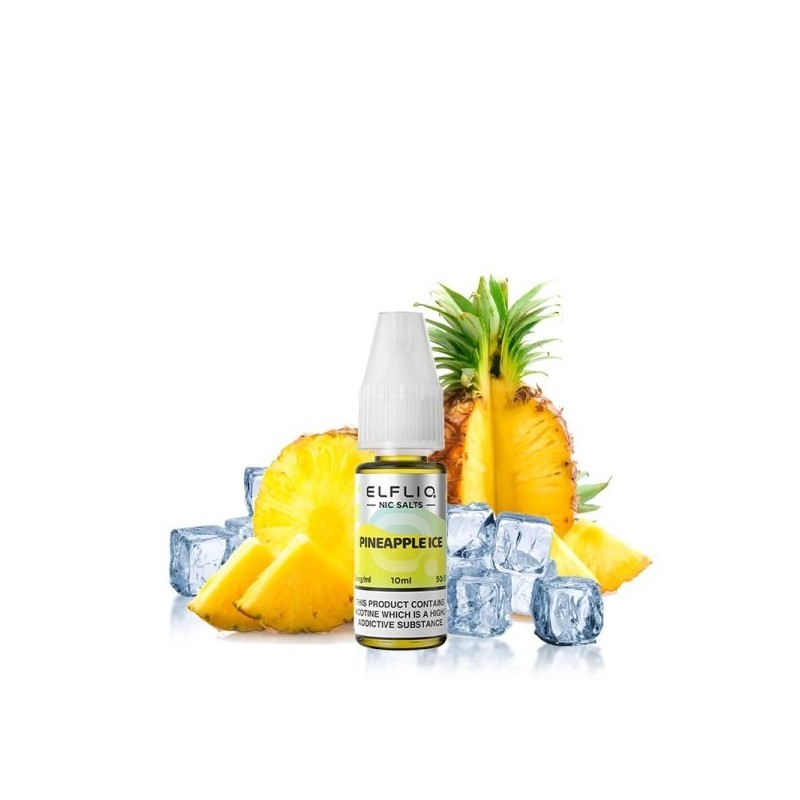 Liquid ELFBAR ELFLIQ Salt - Pineapple Ice 20mg 10ml Liquid ELFBAR ELFLIQ Salt - Pineapple Ice 20mg 10ml