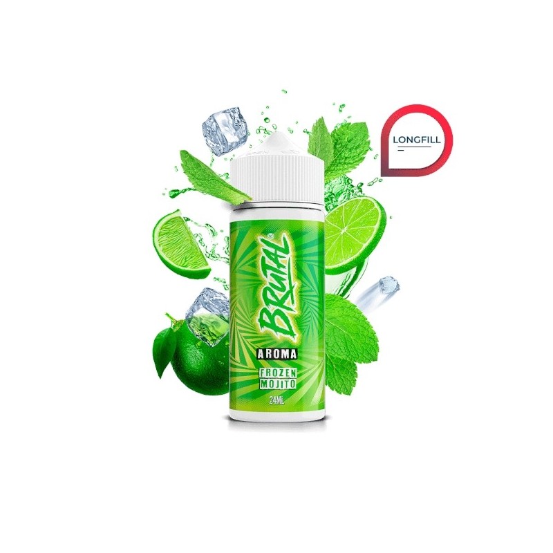Longfill Brutal Drinks By Just Juice - Frozen Mojito 24/120ml Longfill Brutal Drinks By Just Juice - Frozen Mojito 24/120ml