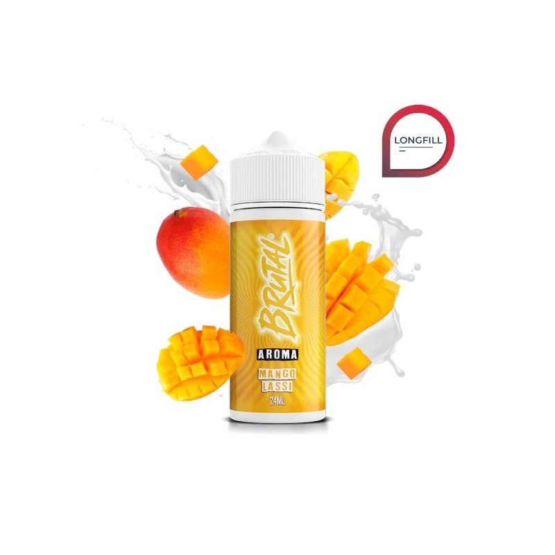 Longfill Brutal Drinks By Just Juice - Mango Lassi 24/120ml Longfill Brutal Drinks By Just Juice - Mango Lassi 24/120ml