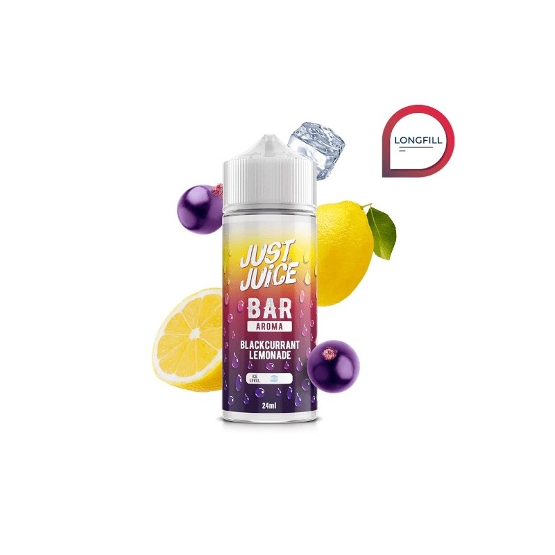 Longfill Just Juice Bar - Blackcurrant Lemonade 24/120ml Longfill Just Juice Bar - Blackcurrant Lemonade 24/120ml
