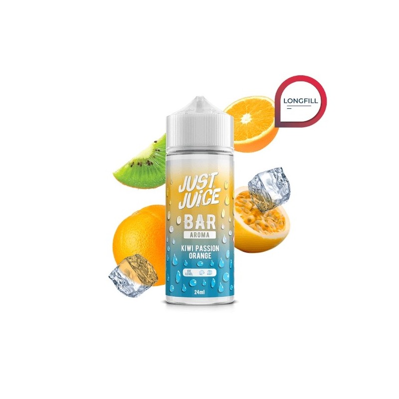 Longfill Just Juice Bar - Kiwi Passion Orange 24/120ml Longfill Just Juice Bar - Kiwi Passion Orange 24/120ml