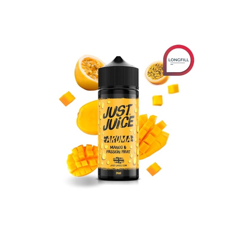 Longfill Just Juice Iconic - Mango & Passsion 24/120ml Longfill Just Juice Iconic - Mango & Passsion 24/120ml
