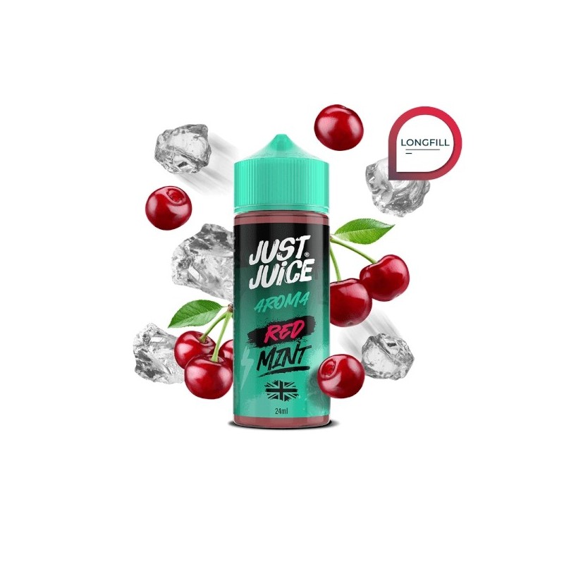 Longfill Just Juice Mint Range - Red 24/120ml Longfill Just Juice Mint Range - Red 24/120ml